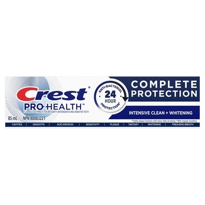 Crest Complete Protection Toothpaste 85 ml, $8.22/100ml