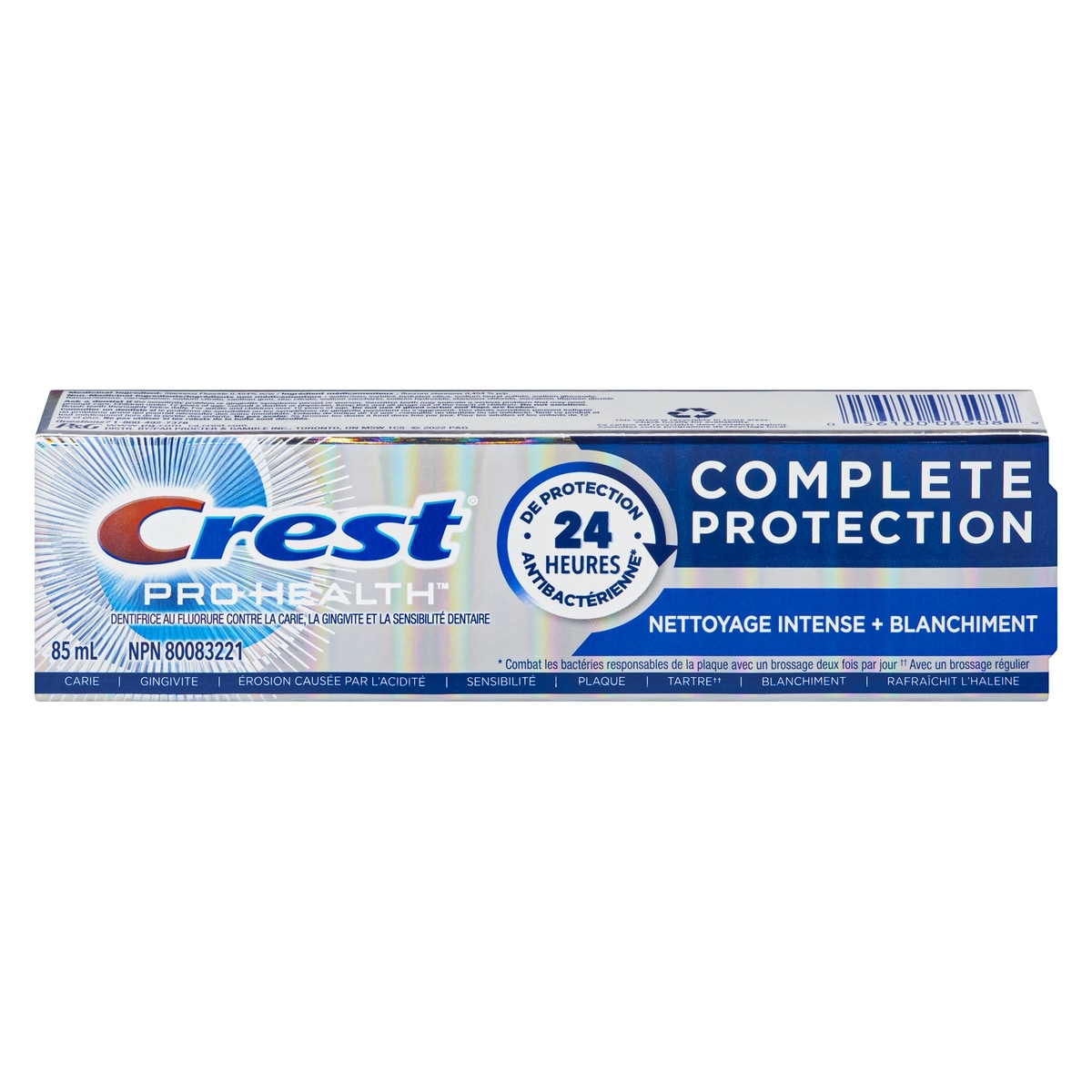 Crest Complete Protection dentifrice 85 ml, 8,22 $/100ml