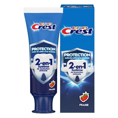 Crest Dentifrice pour enfants protection avancée de l'émail et des caries fraise 90 ml, 7,77 $/100ml