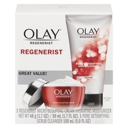 Regenerist Micro-Sculpting Cream and Scrub Cleanser