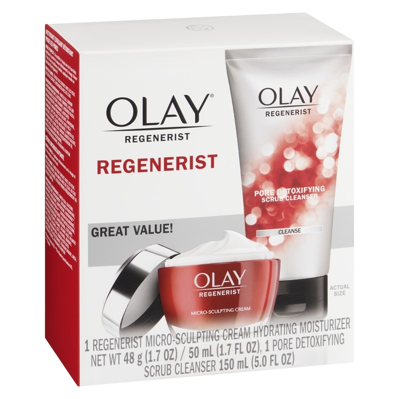 Regenerist Micro-Sculpting Cream and Scrub Cleanser