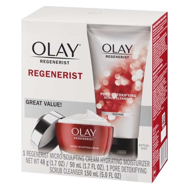 Regenerist Micro-Sculpting Cream and Scrub Cleanser