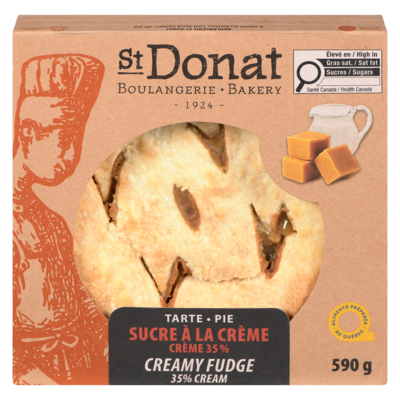 Boulangerie St-Donat Sucre À La Crème Tarte 590 g, 1,35 $/100g
