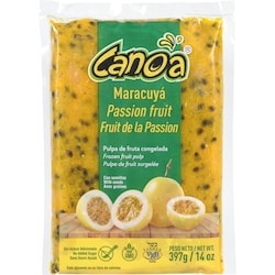 Canoa Passion Fruit With Seeds Frozen Fruit Pulp 397 g, $1.39/100g