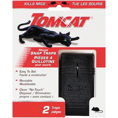 Tomcat Snap Traps Mouse 2 ea, $3.15/1ea