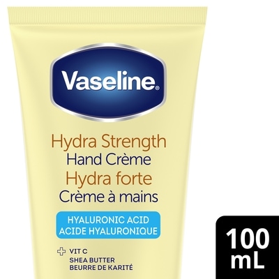 Vaseline Crème à mains hydratante pour peau sèche Intensive Care Hydra Strength  100 ml, 9,27 $/100ml
