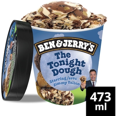 Ben & Jerry’s Crème Glacée avec des ingrédients issus du commerce équitable The Tonight Dough® sans OGM 473 ml, 1,22 $/100ml