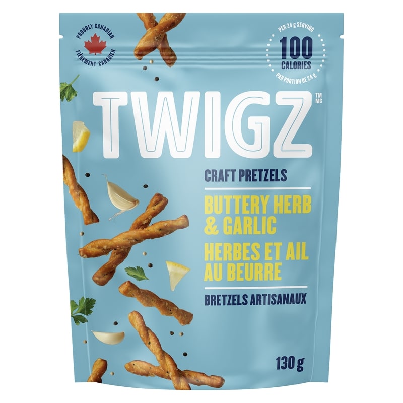 Craft Pretzels, Buttery Herb and Garlic