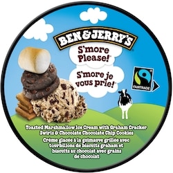 Ben & Jerry's Ice Cream with Fairtrade Ingredients S'More Please