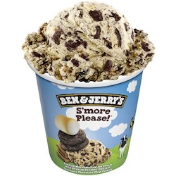 Ben & Jerry's Ice Cream with Fairtrade Ingredients S'More Please