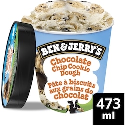 Ben & Jerry’s Crème Glacée Pâte à Biscuits aux Grains de Chocolat 473 ml, 1,48 $/100ml