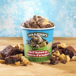 Ben & Jerry's Non-Dairy Peanut Butter Half Baked® Frozen Dessert