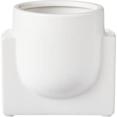 Life at Home Small Squared White Plant Holder 1 ea, $10.00/1ea