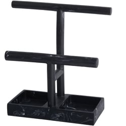 Life at Home Arbre à bijoux en marbre noir 1 ea, 12,00 $/1ch