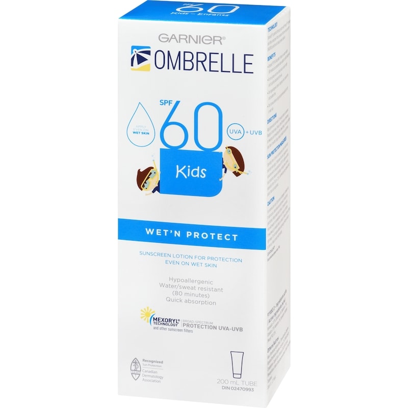 Kids Sunscreen Lotion For Protection Wet'n Protect Spf 60 Uva + Uvb