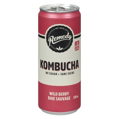 Remedy Kombucha, Wild Berry 4x330.0 ml, $0.68/100ml