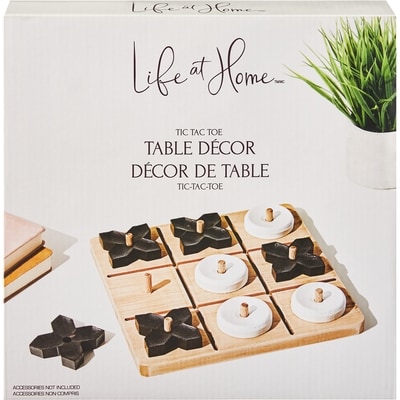 Life at Home Tic Tac Toe Table Décor 1 ea, $20.00/1ea