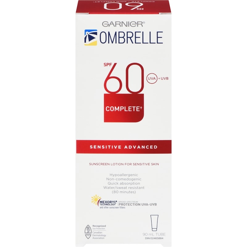 Complete Sunscreen Lotion For Sensitive Skin Sensitive Advanced Spf 60 Uva + Uvb