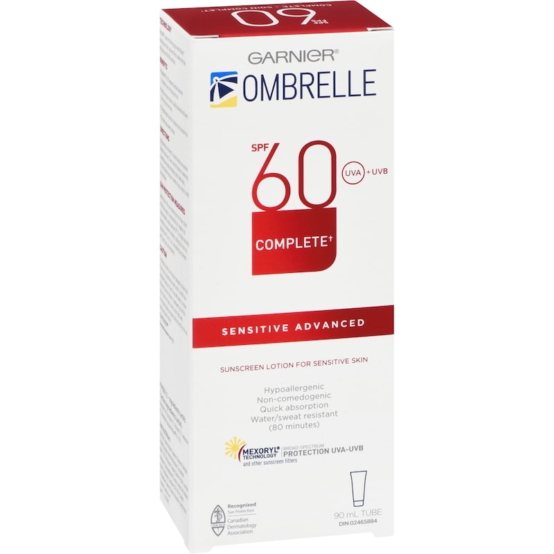 Complete Sunscreen Lotion For Sensitive Skin Sensitive Advanced Spf 60 Uva + Uvb