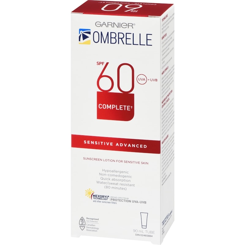 Complete Sunscreen Lotion For Sensitive Skin Sensitive Advanced Spf 60 Uva + Uvb
