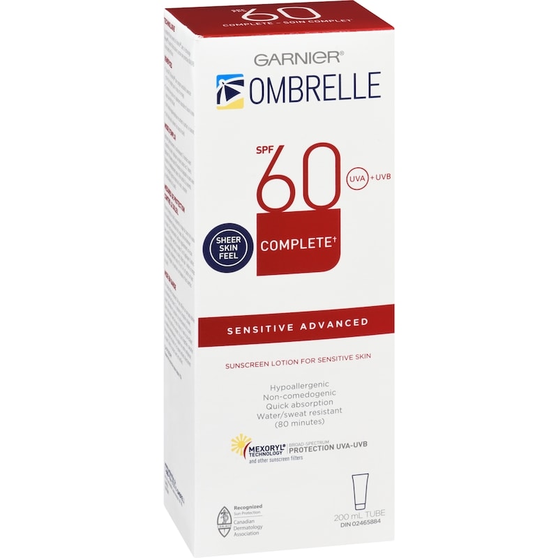 Complete Sunscreen Lotion For Sensitive Skin Sensitive Advanced Spf 60 Uva + Uvb