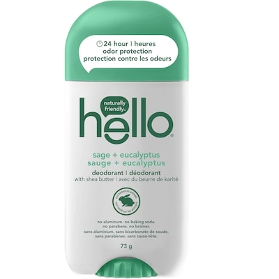 Hello Sage + Eucalyptus Aluminum Free Deodorant for Women 73 g, $10.96/100g