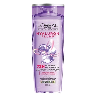 L'Oreal Paris Hair Expertise Hyaluron Plump Shampoo, with Hyaluronic Acid 591 ml, $2.03/100ml