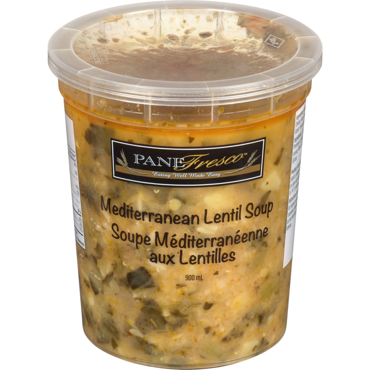 Pane Fresco Mediterranean Lentil Soup 900 ml, $1.11/100ml