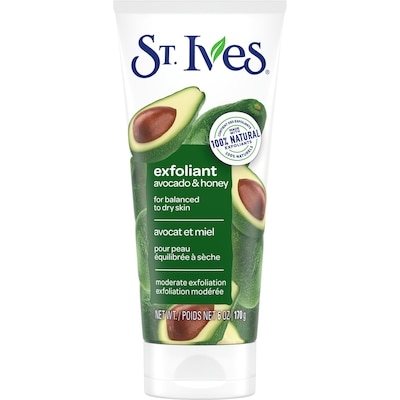 St. Ives Désincrustant Peau Douce Avocat et Miel 170 g, 4,11 $/100g