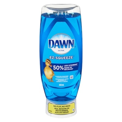 Dawn Ultra EZ-Squeeze Dish Soap, Dishwashing Liquid, Original 443 ml, $0.90/100ml