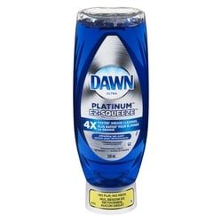 Dawn Platinum EZ-Squeeze Dish Soap, Dishwashing Liquid, Refreshing Rain 535 ml, $0.84/100ml