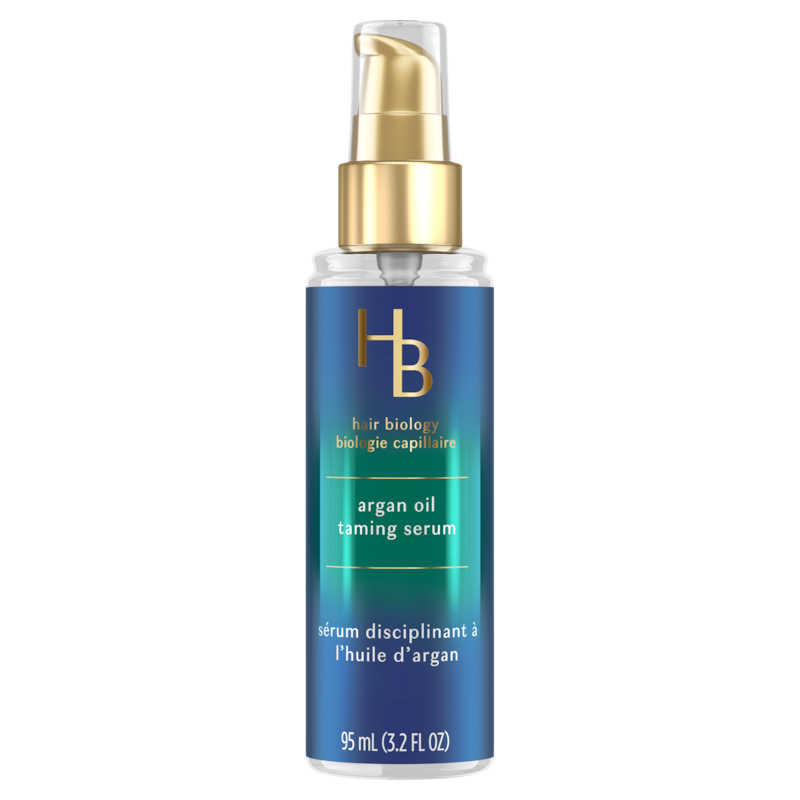 HB Hair Biology Argan Oil Taming Serum with Biotin for Dull Frizzy