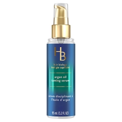 HB Hair Biology Sérum disciplinant à l’huile d’argan avec biotine pour cheveux ternes, frisottés ou secs 95 ml, 12,52 $/100ml