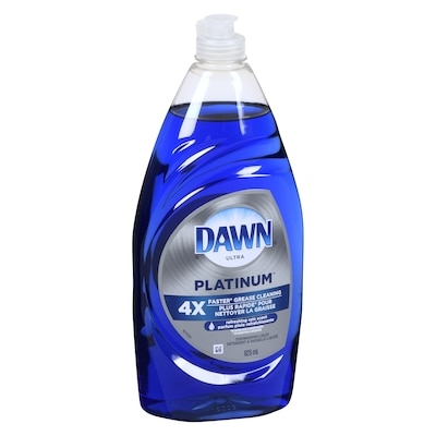 Détergent à vaisselle liquide Platinum, parfum Pluie rafraîchissante