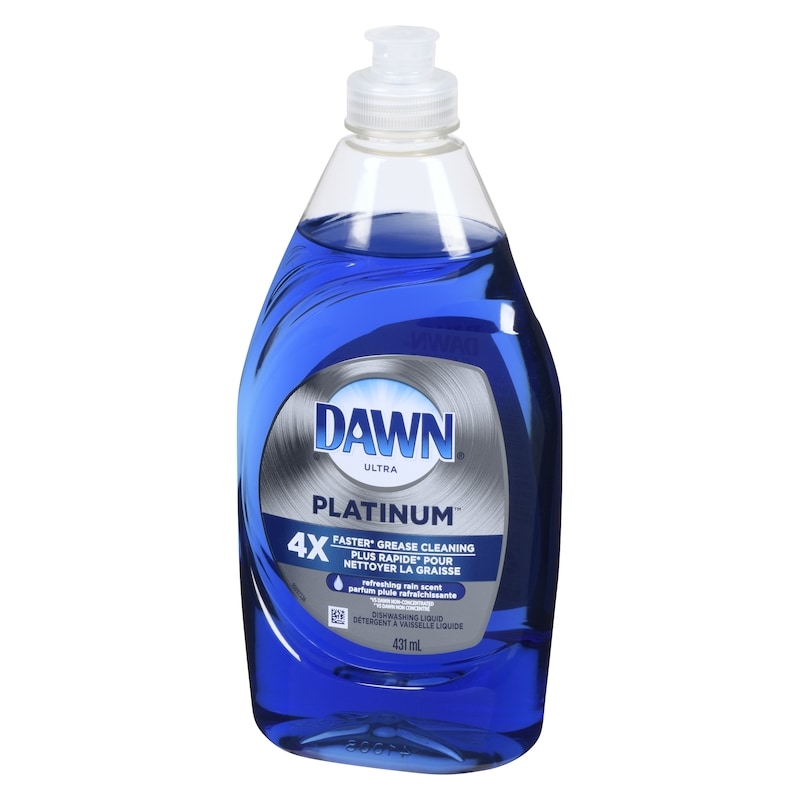 Platinum Dishwashing Liquid Dish Soap, Refreshing Rain Scent