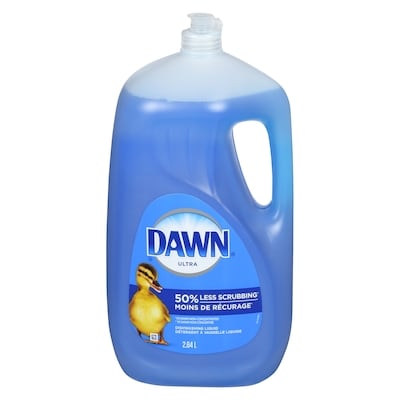 Dawn Ultra Dish Soap Dishwashing Liquid, Original 2.64 l, $0.42/100ml