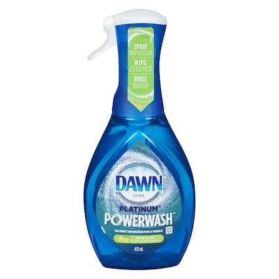 Dawn Platinum Powerwash Dish Spray, Dish Soap, Apple Scent 473 ml, $1.69/100ml