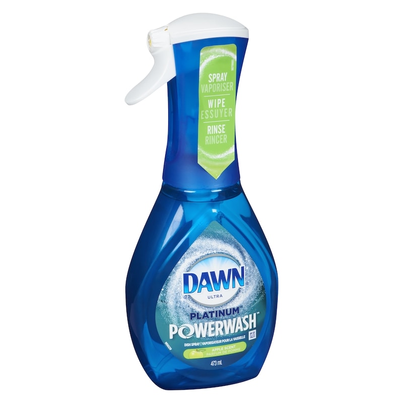 Platinum Powerwash Dish Spray, Dish Soap, Apple Scent