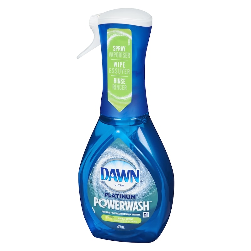 Platinum Powerwash Dish Spray, Dish Soap, Apple Scent
