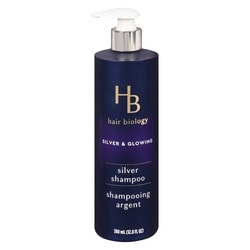 Purple Violet Silver Shampoo For Gray or Blonde Brassy Color Treated Hair, Fights Brassiness and Replenishes