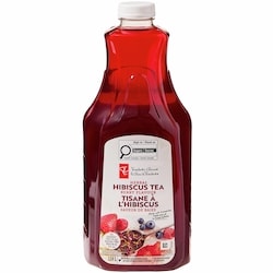 President's Choice Berry Flavour Herbal Hibiscus Tea 1.54 l, $0.26/100ml
