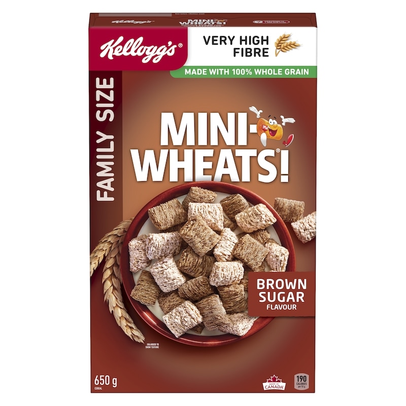 Mini Wheats Brown Sugar Flavour Family Size Cereal