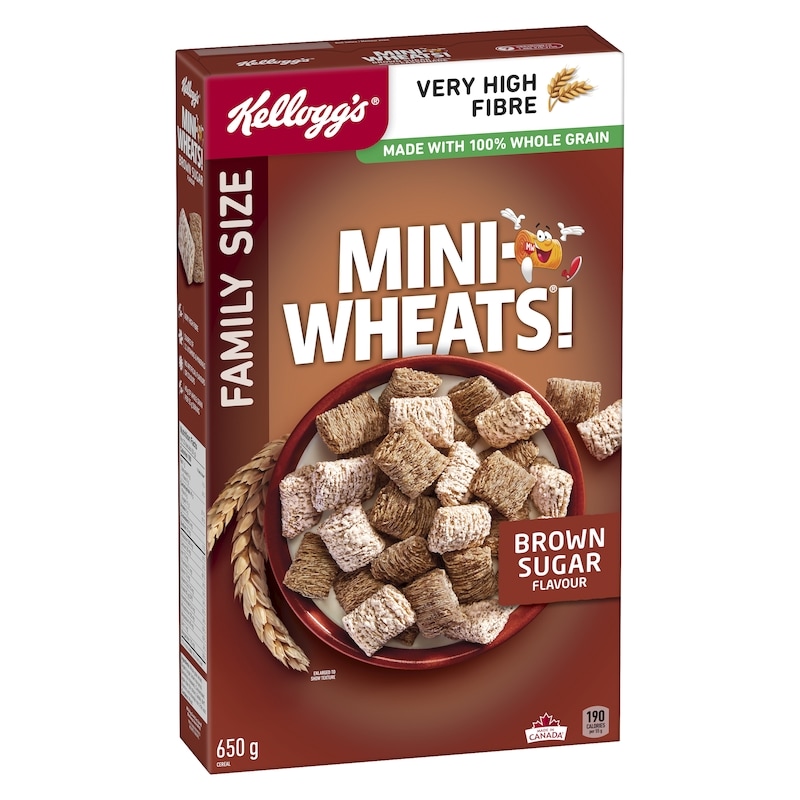Mini Wheats Brown Sugar Flavour Family Size Cereal