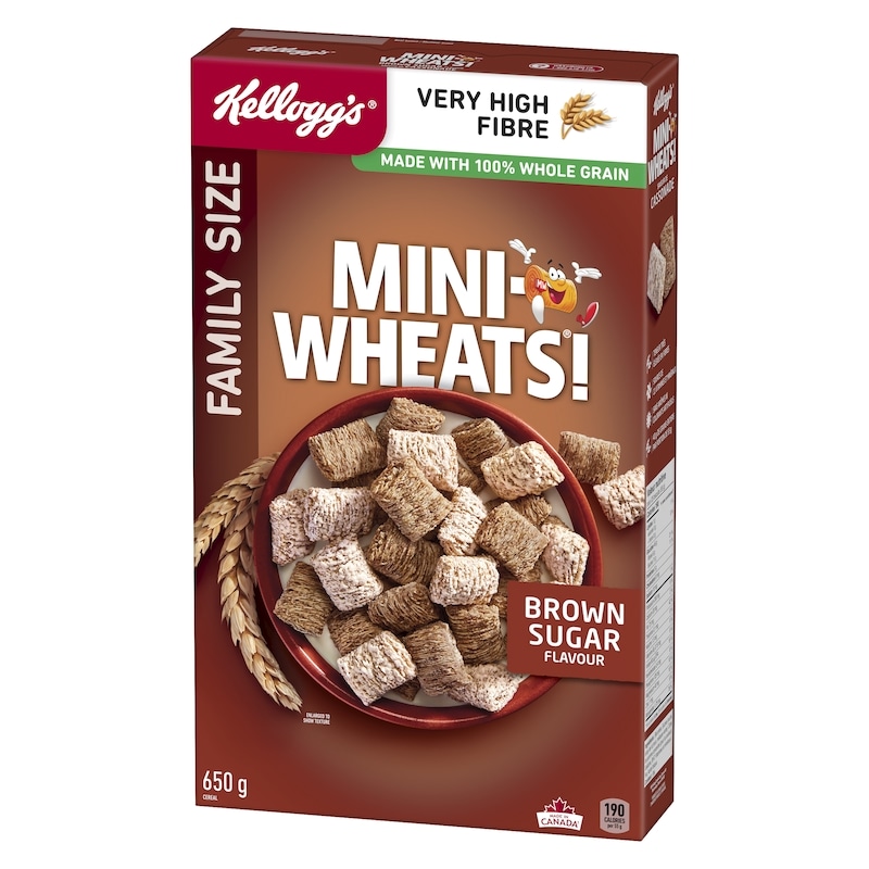Mini Wheats Brown Sugar Flavour Family Size Cereal
