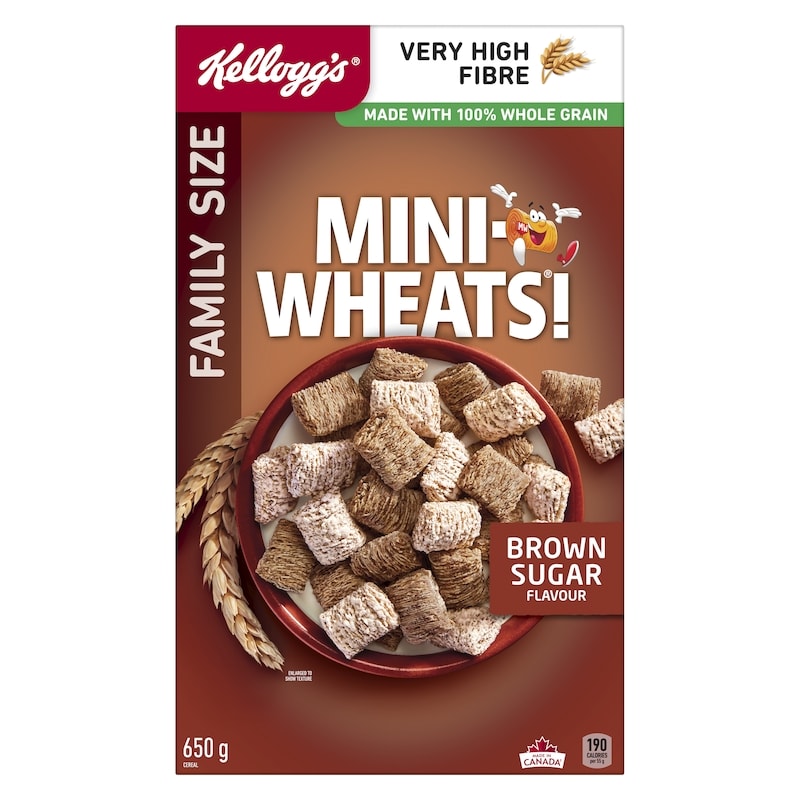 Mini Wheats Brown Sugar Flavour Family Size Cereal