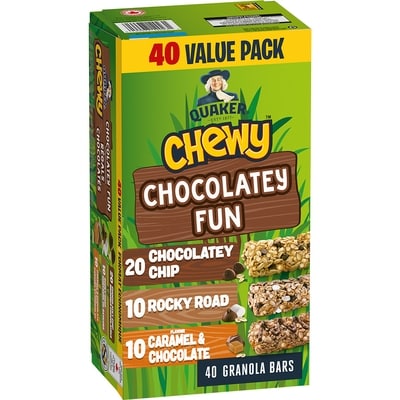 Quaker Chewy Chocolatey Fun Granola Bars 960 g, $1.77/100g
