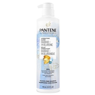 Pantene Shampooing PRO-V avec essence de baobab, sans sulfate 440 ml, 3,52 $/100ml