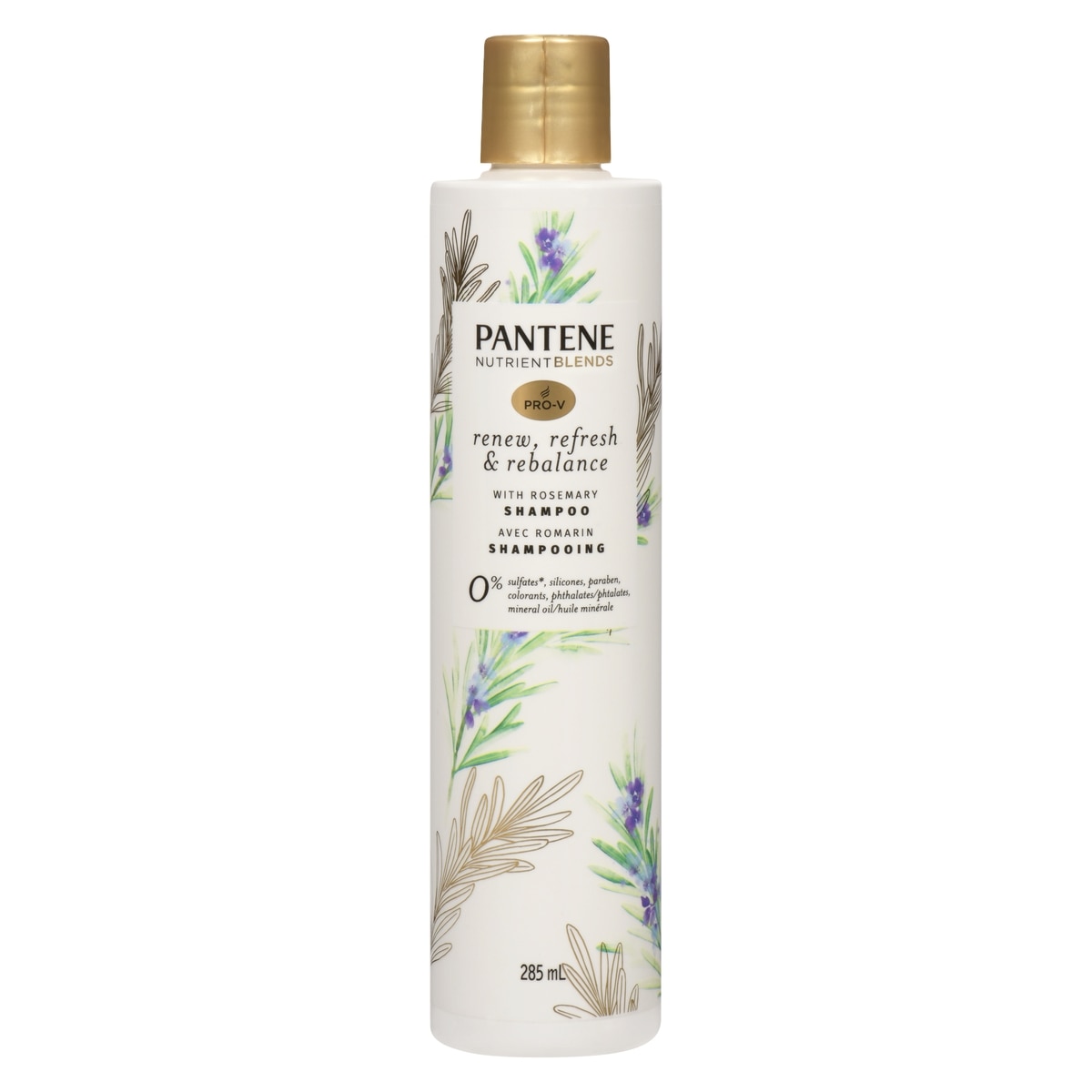 Pantene PRO-V Sulfate Free Shampoo with Rosemary 285 ml, $3.51/100ml