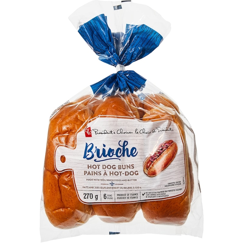 All-Butter Brioche Hot Dog Buns