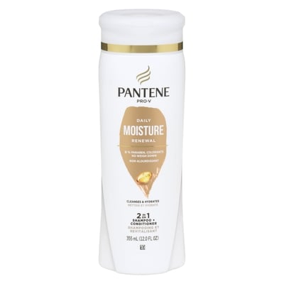 Pantene PRO-V Daily Moisture Renewal 2 in 1 Shampoo + Conditioner 355 ml, $1.41/100ml